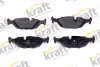 Комплект тормозных колодок, дисковый тормоз KRAFT AUTOMOTIVE 6007220 (фото 1)