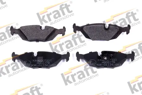 Комплект тормозных колодок, дисковый тормоз KRAFT AUTOMOTIVE 6007220
