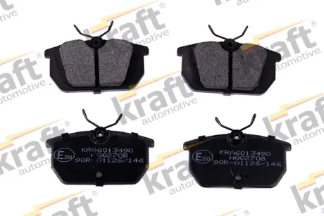 Комплект тормозных колодок, дисковый тормоз KRAFT AUTOMOTIVE 6013490