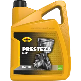 Масло моторне, Presteza MSP, SAE 0W-20, 5L KROON OIL 36497