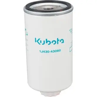 Fuel filter, Spin-On. Фильтр топливный, накручиваемый KUBOTA 1J43043060
