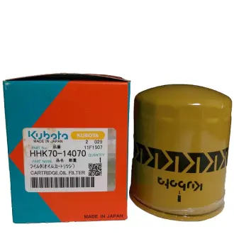 Oil filter, Spin-On. Фильтр масляный, накручиваемый KUBOTA HHK7014070