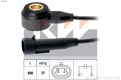 Ignition knock sensor. Датчик детонации KW 457079