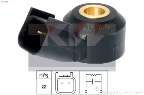 Ignition knock sensor. Датчик детонации KW 457141