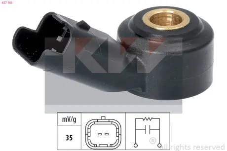 Ignition knock sensor. Датчик детонации KW 457165