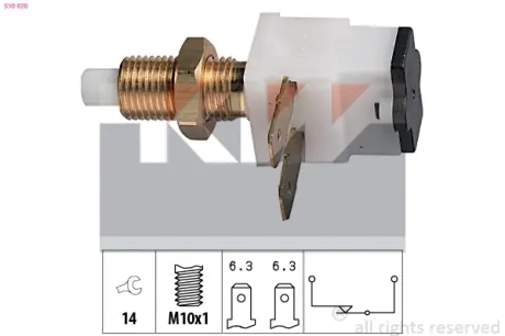 Brake light switch. Выключатель стоп сиганала KW 510020