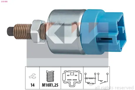 Brake light switch. Выключатель стоп сиганала KW 510090