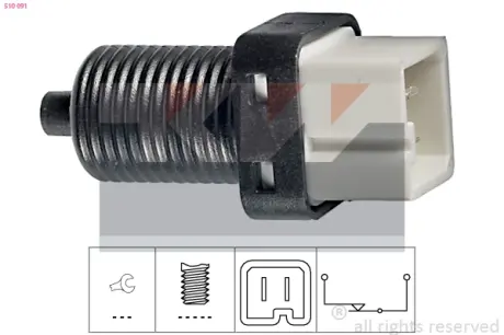 Brake light switch. Выключатель стоп сиганала KW 510091