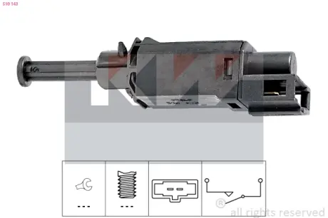 Brake light switch. Выключатель стоп сиганала KW 510143