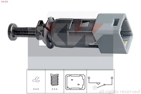 Brake light switch. Выключатель стоп сиганала KW 510150