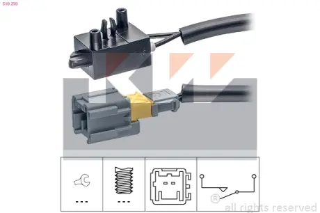 Brake light switch. Выключатель стоп сиганала KW 510210