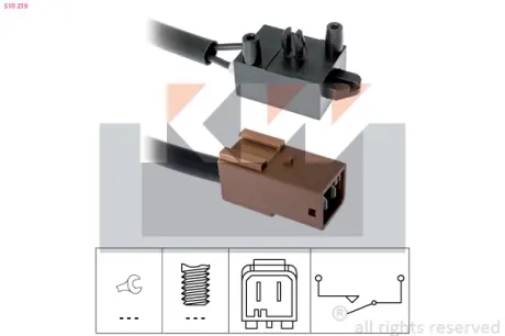 Brake light switch. Выключатель стоп сиганала KW 510219