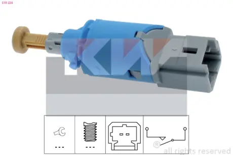 Brake light switch. Выключатель стоп сиганала KW 510224