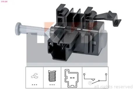 Brake light switch. Выключатель стоп сиганала KW 510236