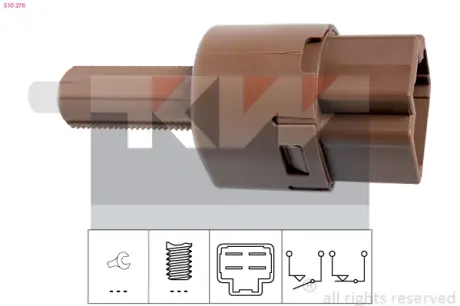 Brake light switch. Выключатель стоп сиганала KW 510276