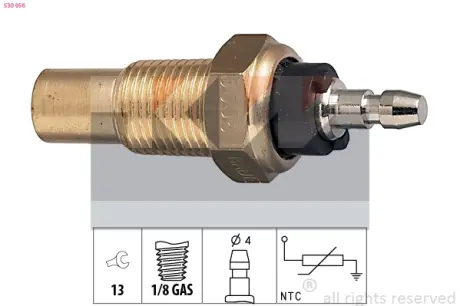 Coolant temperature sensor. Датчик температуры охлаждающей жидкости KW 530056