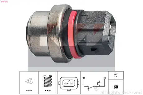 Coolant warning lamp temperature switch. Датчик сигнальной лампы охлаждающей жидкости KW 540075