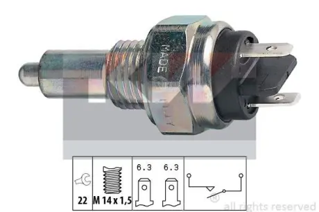 Reverse light switch. Выключатель фонаря заднего хода KW 560044