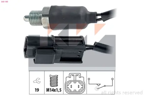 Reverse light switch. Выключатель фонаря заднего хода KW 560140