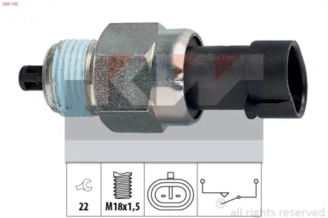 Reverse light switch. Выключатель фонаря заднего хода KW 560142