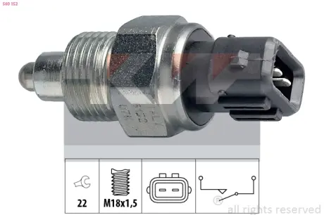 Reverse light switch. Выключатель фонаря заднего хода KW 560152