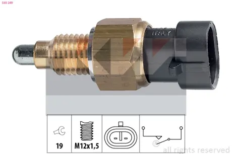 Reverse light switch. Выключатель фонаря заднего хода KW 560249