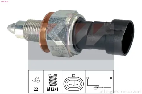 Reverse light switch. Выключатель фонаря заднего хода KW 560258