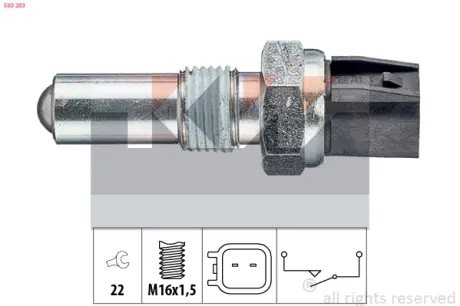 Reverse light switch. Выключатель фонаря заднего хода KW 560283