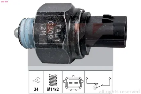 Reverse light switch. Выключатель фонаря заднего хода KW 560309