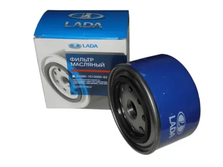 Oil filter, Spin-On. Фильтр масляный, накручиваемый LADA 21080101200508