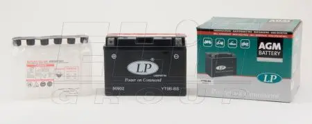 Мотоакумулятор LP AGM LANDPORT YT9B-BS