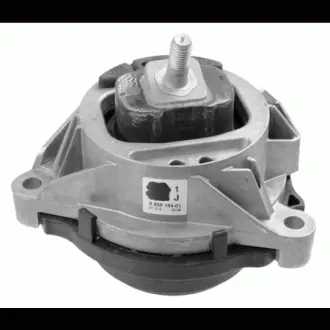 Опора двигуна права BMW 1 (F20), 1 (F21), 3 (F30, F80), 3 (F31), 3 GRAN TURISMO (F34), 4 (F32, F82), 4 (F33, F83), 4 GRAN COUPE (F36), X3 (F25), X4 (F26) 1.6/2.0/2.0D 10.11- LEMFORDER 36999 01