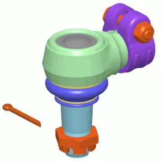 Наконечник рульової тяги LEMFORDER 3827301