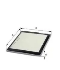 cabin air filter, element. фильтр салона, кондиционера, воздушный, элемент LIEBHERR 10097542 - фото 1