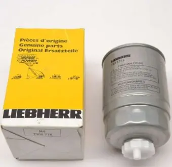 Fuel filter, water separator, Spin-On. Фильтр топливный, сепаратор, накручиваемый LIEBHERR 7008776