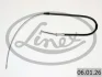 Linex | | Трос ручн гальма LINEX 060126 (фото 1)