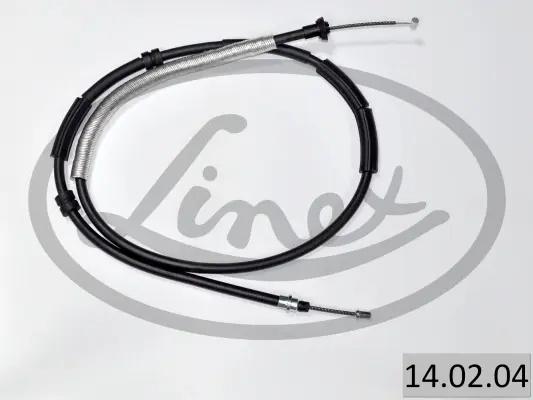 Трос ручника (задній) (R) Fiat Bravo/Stilo 01-14 (1660/1480mm) LINEX 140204 (фото 1)