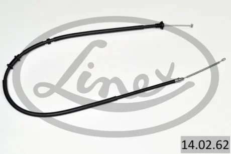 Трос ручника Fiat Panda 12- (L) (1427/1157mm) LINEX 140262