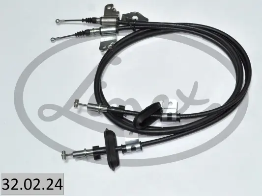 Трос ручного гальма (задній) Chevrolet Trax/Opel Mokka 12- (1915/1775/1880/1740 mm) LINEX 320224 (фото 1)