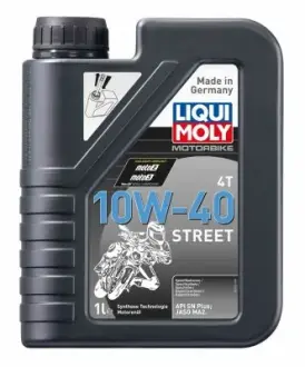 Моторна олива Liqui Moly Motorrad 4T 10W-40, 1 л LIQUI MOLY 1521