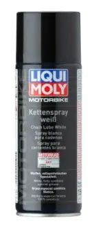 МАСТИЛО БІЛЕ ДЛЯ ЛАНЦЮГІВ МОТОЦИКЛІВ MOTORBIKE KETTENSPRAY WEISS 0.4Л LIQUI MOLY 1591