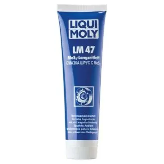 МАСТИЛО ШРУС З ДІСУЛЬФІДОМ МОЛІБДЕНУ LM 47 МоS2 LANGZEITFETT 0.1КГ (альт. код 3510) LIQUI MOLY 1987
