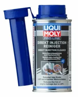ОЧИСНИК СИСТЕМ БЕЗПОСЕРЕДНЬОГО УПОРСКУВАННЯ ПАЛИВА PRO-LINE DIREKT INJECTION REINIGER 0.12Л LIQUI MOLY 21281