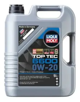 Моторна олива Liqui Moly Top Tec 6600 0W-20, 5л LIQUI MOLY 21411