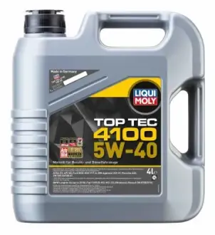 Моторна олива Liqui Moly TOP TEC 4100 5W-40 4Л LIQUI MOLY 2195