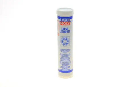 ВИСОКОТЕМПЕРАТУРНЕ МАСТИЛО ДЛЯ ПІДШИПНИКІВ СТУПИЦЬ LM 50 LITHO HT 0,4КГ LIQUI MOLY 3406