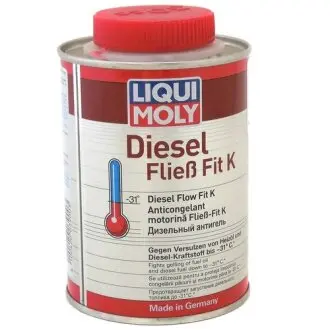Присадка в дизельное топливо, антигель, концентрат Diesel Fliess-Fit K, 250ml LIQUI MOLY 3900