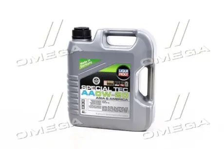 ОЛИВА МОТОРНА SPECIAL TEC AA 0W-20 4Л (альт. код 9705) LIQUI MOLY 8066