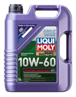 Моторна олива Liqui Moly Synthoil Race Tech GT1 10W-60, 5л LIQUI MOLY 8909