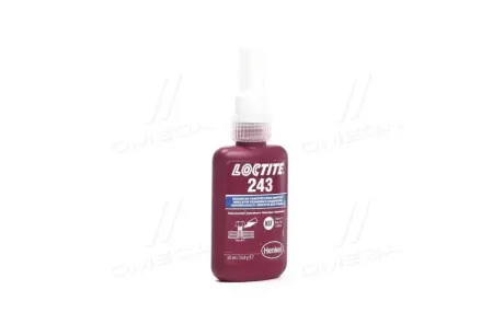 Фіксатор різьби Loctite 243 анаеробний, середньої міцності 50 мл LOCTITE 1335863